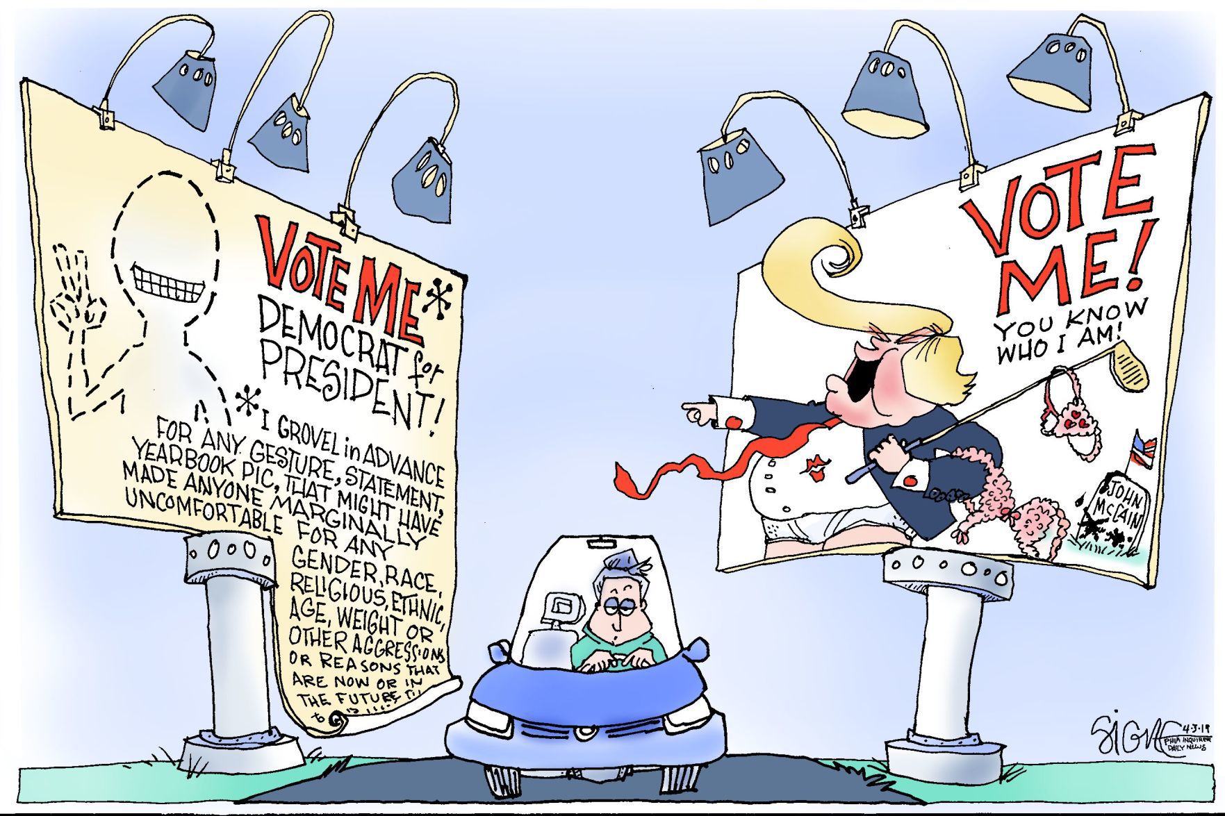 Signe Wilkinson editorial cartoon